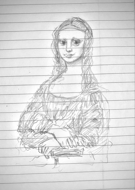 #drawing #draw #sketch #sketching #pencil #pencilart #pencilsketch #pencildrawing #mona #monalisa #famous #famouspainting #aesthetic Monalisa Sketch, Sketching Pencil, Draw Sketch, Pencil Art, Mona Lisa, Sketch, Pencil, Drawings, Quick Saves