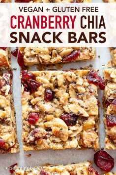 Snack Bars Healthy, Dorm Snacks, Snack Bar Recipes, Best Vegan Snacks, Vegan Gluten Free Snacks, Bars Healthy, Energy Bars Recipe, Healthy Snack Bars, Biscuits Diététiques