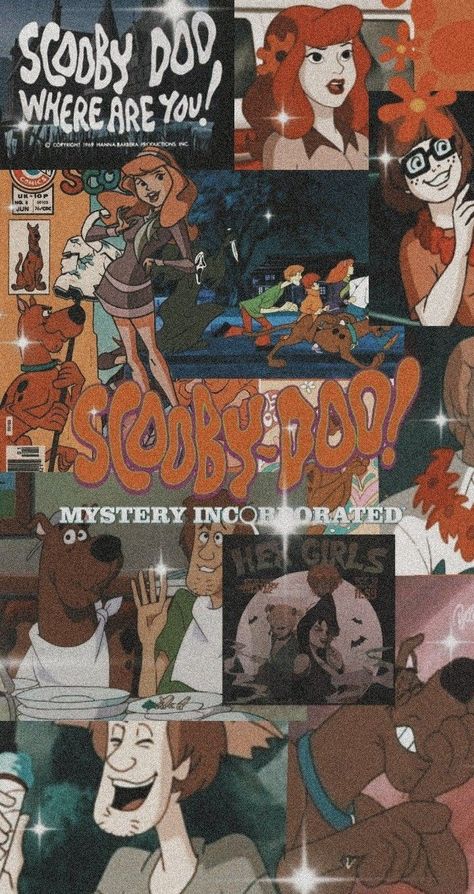 Scooby Doo Collage Wallpaper, Scooby Doo Fall Wallpaper, Childhood Wallpaper Aesthetic, Scooby Doo Aesthetic Wallpaper Iphone, Scooby Doo Aesthetic Wallpaper, Scooby Doo Wallpaper Aesthetic, Scooby Doo Wallpaper Iphone, Scooby Doo Aesthetic, Scooby Doo Wallpaper