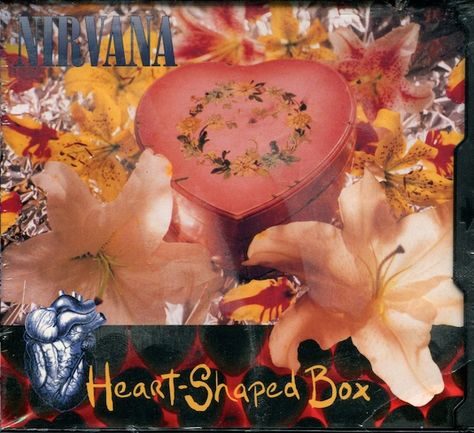 Nirvana Album, Nirvana Songs, Rare Vinyl Records, Nirvana Kurt Cobain, Nirvana Kurt, Heart Shape Box, Courtney Love, Vintage Vinyl Records, Band Posters