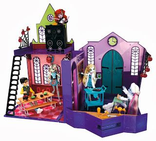 Monster High High School Playset Only $29.99 Shipped (Reg $79.99!) | SassyDealz.com High School Plays, Monster High Toys, Howleen Wolf, Monster High School, Love Monster, School Sets, School Play, Top Toys, Monster High Doll