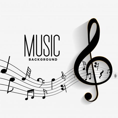 Discover thousands of free-copyright vectors on Freepik Music Background, Musical Notes, Musical, Music