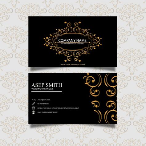 Henna Logo Design, Henna Logo, Wedding Planner Business Card, Clean Business Card Design, Art Deco Logo, Elegant Business Cards Design, Visit Card, Visiting Card Design, Branding Inspo