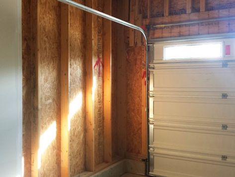 Insulating Garage Walls, Garage Drywall, Unfinished Garage, Garage Door Trim, Automatic Garage Door, Garage Floor Paint, Garage Door Types, Finished Garage, Residential Garage