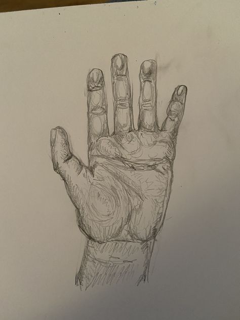 Palm Sketch Hand, Palm Hand Drawing, Hardest Drawing, Palm Drawing, Thumb Drawing, Gods Hands, Human Finger, Arm Drawing, Hand Palm