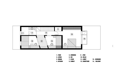 Gallery of 5x12 House / Toob Studio - 32 5x12 House Plan, House Design 1 Floor, Studio Plan, Studio 17, Small House Interior, Home Design Plan, Plan Ideas, House Floor, Studio Photo