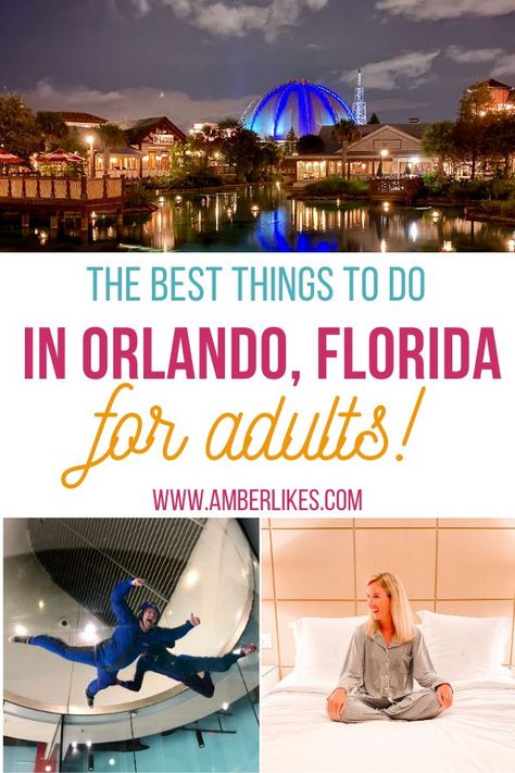 Orlando For Adults, Orlando Activities, Orlando Florida Vacation, Disney World For Adults, Things To Do In Orlando, Orlando Restaurants, Florida Adventures, Orlando Theme Parks, Orlando Hotel