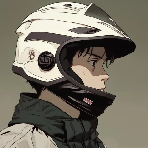 #fongz #wallpaper #bf #anime #helmet #pinterest #foryou Biker Fanart, Anime Helmet, Helm Full Face, Cute Background Pictures, Helmet Drawing, Anime City, كريستيانو رونالدو, Anime Drawing, Manga Boy