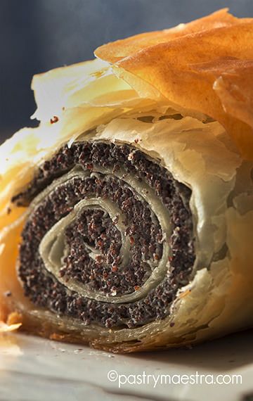 Poppyseed Strudel, Slovak Desserts, Poppy Seed Kolache Recipe, Poppyseed Roll Recipe, Poppyseed Roll, Poppy Seed Recipes, Hungarian Dishes, Poppy Seed Bundt Cake, Kolache Recipe