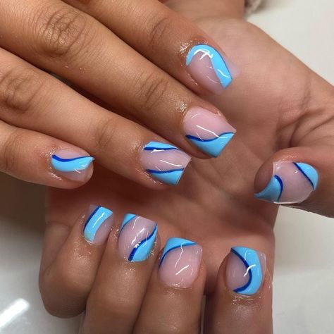 Acrylic Nails For Kids, Kids Acrylic Nails, Kylie Nails, Shiny Nails Designs, Drip Nails, Ombre Acrylic Nails, Simple Gel Nails, Work Nails, French Tip Acrylic Nails