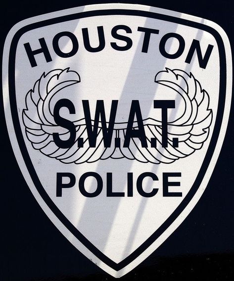 Swat Police, Law Enforcement Badges, Police Cars, Houston Texas, Adhesive Vinyl, Bumper Stickers, Custom Orders, Sticker Paper, Vinyl Decals