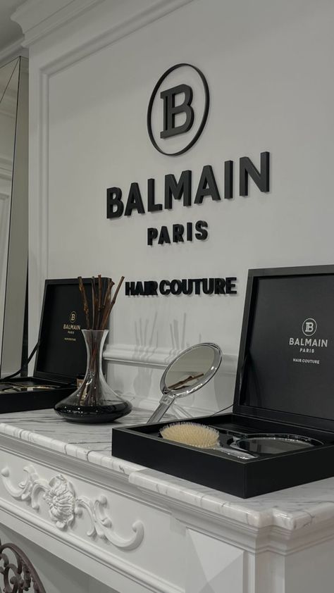 Balmain Aesthetic, Balmain Hair Couture, Expensive Brands, Hair Couture, Balmain Hair, Couture Hairstyles, Balmain Paris, Beauty Hair, Modern Chic