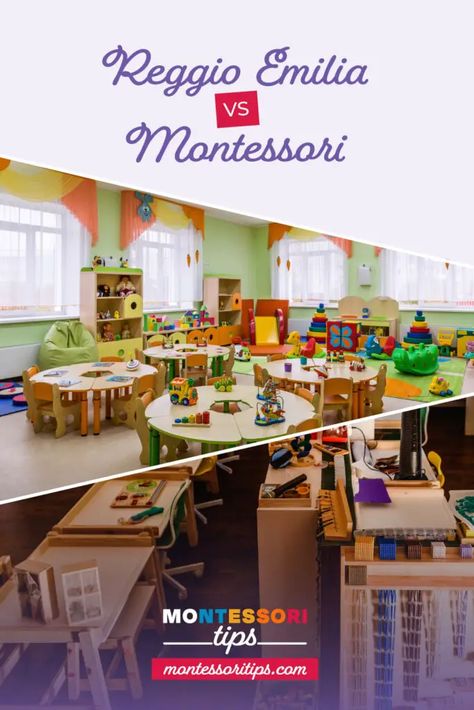 Reggio Emilia vs. Montessori: A Parent’s Guide to Choosing Between Montessori and Reggio Emilia Educational Philosophies - Montessori Tips Educational Philosophies, Montessori Tips, Philosophy Of Education, Right To Education, Quality Education, Reggio Emilia, Montessori Activities, Pre School, Childhood Education