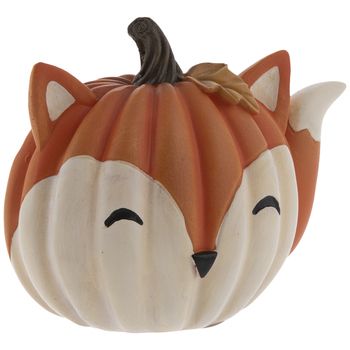 Fox Fall Decor, Fox Pumpkin, Creative Pumpkin Painting, Fall Harvest Decorations, Woodsy Decor, Halloween Pumpkin Designs, Creative Pumpkins, Autumn Decorating, Pumpkin Art