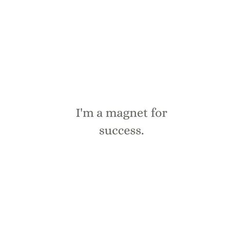 I'm a magnet for success Vision Board Self Confidence, 2024 Positive Affirmations, Affirmation For Good Mental Health, Vision Board Gratitude, Good Health Vision Board, Short Affirmations Positive, Personality Affirmations, Vision Board Mental Health, Confidence Vision Board