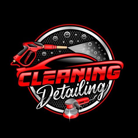 Car Detailing Shop Design, Car Wash Logo Design Ideas, Car Detailing Logo Design, Auto Shop Logo, Car Wash Company, Car Wash Logo, Detail Car Wash, Detailing Car, Garage Logo