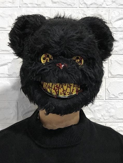 Rabbit Cosplay, Halloween Party Scary, Killer Bunny, Horror Mask, Halloween Plush, Mascaras Halloween, Bear Mask, Rabbit Costume, Bunny Mask