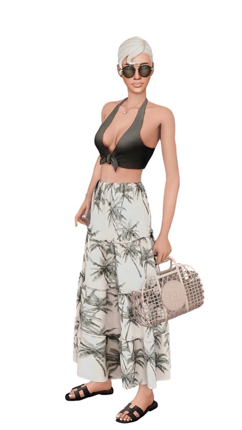 Sims4 Cc Beach Clothes, Sims 4 Vacation Outfits, Sims Summer Outfit, Sims 4 Vacation Clothes Cc, Sims 4 Beach Outfit, Sims 4 Island Clothes Cc, Sims 4 Vacation Clothes, Sims 4 Island Clothes, Outer Banks Sims 4 Cc