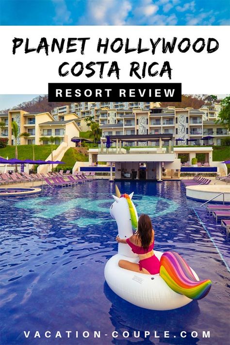 Things to Know Before Visiting Planet Hollywood Costa Rica.  We're sharing all you need to know before visiting in our Planet HollywoofBeach Resort Costa Rica Review. Here are the best things to do, see, and eat at this celebrity resort! Restaurants, Suites, Pools, and FOOD! #CostaRica #PHCostaRica #VacationLikeAStar Best Costa Rica Resorts All Inclusive, Honeymoon In Costa Rica, Planet Hollywood Costa Rica, Costa Rica Restaurants, The Springs Resort And Spa Costa Rica, Costa Rica Resorts, Canada Vacation, Hollywood Beach, Planet Hollywood