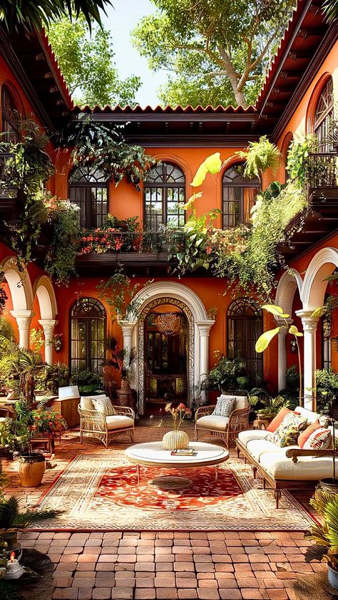 Home / X Tuscan Style Homes, Court Yard, Interior Colors, Casa Patio, Ideas Patio, Tuscan Style, Luxury Homes Dream Houses, House Room, Mediterranean Style