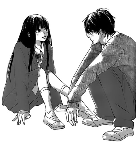 ★shoujoromance★ Kimi Ni Todoke Manga, Sawako And Kazehaya, Kuronuma Sawako, Kimi No Todoke, Shojo Anime, Romance Anime, Ao Haru Ride, Manga Couple, Maid Sama