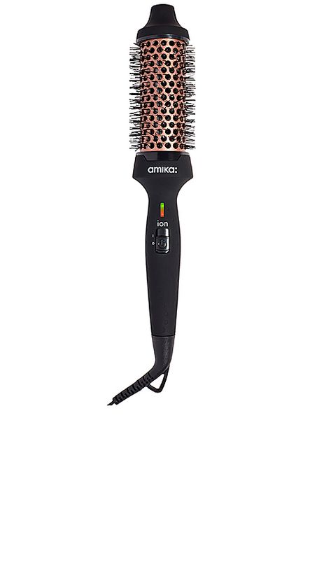 Amika Blowout Babe Thermal Brush in Black. Blowout Brush, Thermal Brush, Dad Sneakers, Hey Good Lookin, Beauty Lipstick, Blow Dryer, Benefit Cosmetics, Styling Tools, Fashion Help