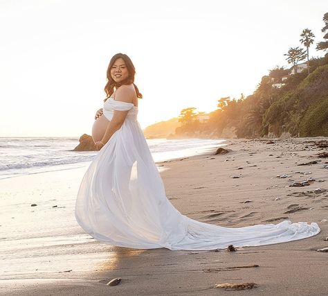 This was just the most magical maternity session. How could you not love how gorgeous she looks in her flowing dress, and the oodles of love between these two? Flowing Dress, Flowing Dresses, Not Love, Maternity Session, Of Love, Quick Saves