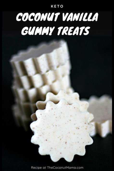 Paleo Candy, Healthy Gummies, Gummy Snacks, Grass Fed Gelatin, Gummies Recipe, Gelatin Recipes, Gut Healing Recipes, Vanilla Bean Powder, Healthier Meals