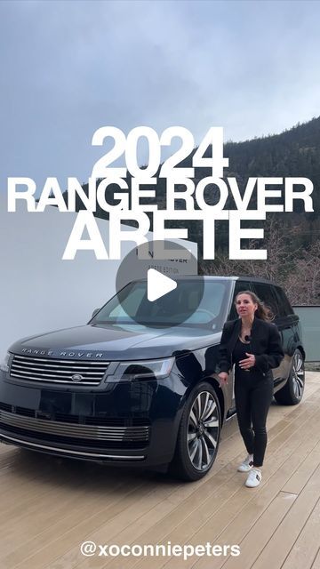 Connie Peters on Instagram: "The bespoke 2024 Range Rover SV Arete Edition - only EIGHT of these are being sold (🇨🇦) and it is by invitation-only as you have to have been invited to the Range Rover House in Whistler. $419,000 CAD for this uber-sweet ride!!

#rangeroverhouse #rangerover #arete #specialedition #limitededition #luxurylifestyle #luxurycars #luxurysuv #bespokecar #bespoke" Range Rover 2024, 2024 Range Rover, Range Rover Sv, Range Rover Black, Luxury Cars Range Rover, Smooth Operator, Luxury Suv, Whistler, Range Rover