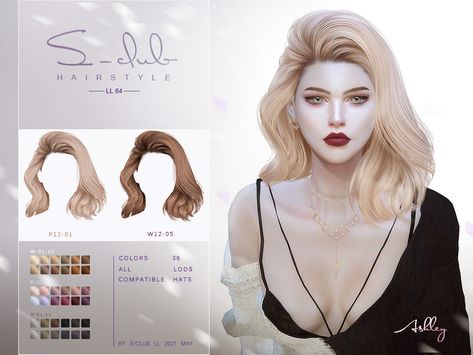 The curly hair for The Sims 4. Found in TSR Category 'Sims 4 Female Hairstyles' Sims 4 Cc S Club Hair, Sims 4 S Club Hair, S Club Sims 4 Hair, The Sims 4 Cabelos, Sims 4 Tsr, Mod Hair, The Sims 4 Skin, Sims 4 Anime, Pelo Sims