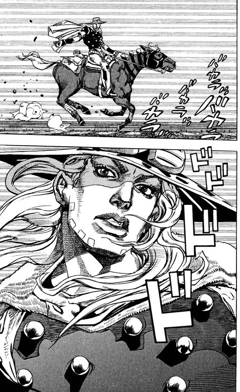 Feh Yes Vintage Manga — Araki Hirohiko – Jojo’s Bizarre Adventure Jojo Panels, Araki Hirohiko, Gyro Zeppeli, Jojo Manga, Hirohiko Araki, Steel Ball Run, Vintage Manga, Arte Sailor Moon, Jojo Parts