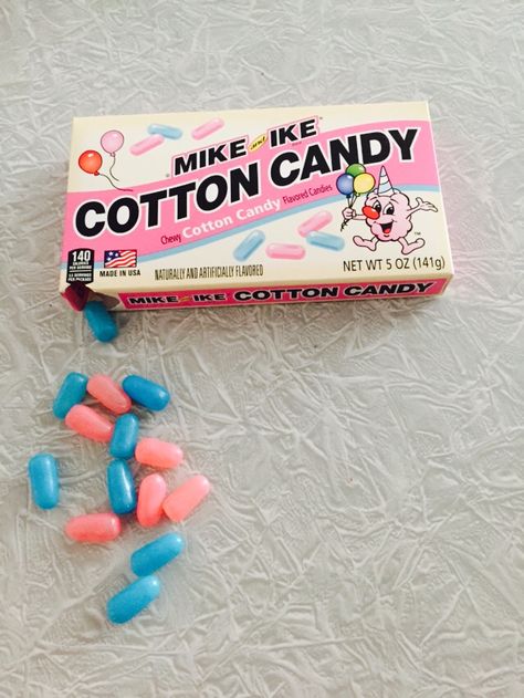 Cotton Candy Mike and Ike's!!!!! I Cotton Candy Flavored Things, Aesthetic Bg, Mike And Ike, Cotton Candy Flavoring, Food Therapy, Food Drinks Dessert, Food Drinks, Sweet 16, Cotton Candy