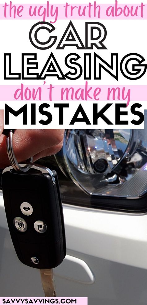 Leasing a car is not all its cracked up to be! Car leasing is one of the worst financial mistakes I have ever made. In this post I go over the top 10 reasons NOT to lease a car! Save money and make better financial decisions! leasing a car tips // leasing a car vs buying a car // pros and cons of leasing a car Car Buying Guide, Financial Mistakes, Best Suv, Car Payment, Car Buying Tips, Black Color Hairstyles, Car Lease, Charging Car, Color Hairstyles