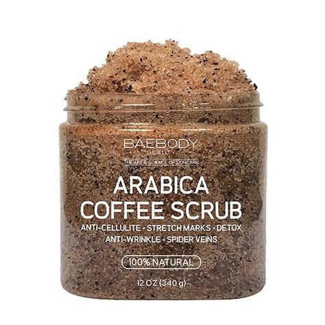 Coffee Skin Care Products, Scrub Packaging, Moisturizing Body Scrub, Coffee Scrub Diy, Coconut Oil Coffee, Coffee Face Scrub, Coffee Body Scrub, Face Scrub Homemade, Diy Body Scrub