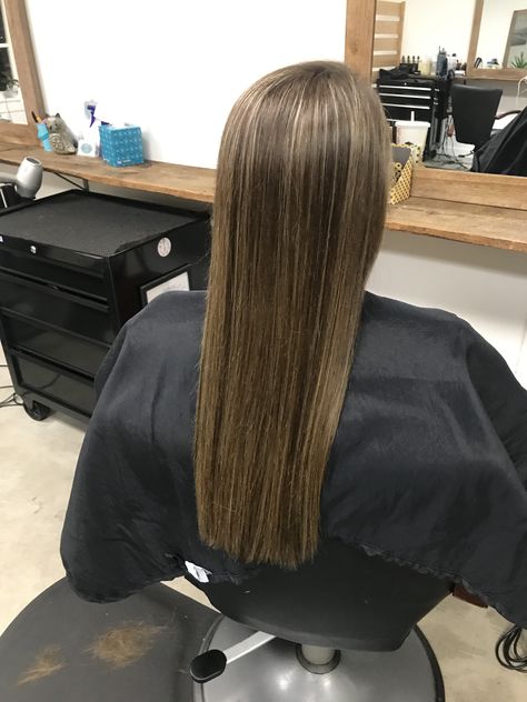 Fine Weave Highlights, Weaving Highlights, Micro Highlights, Weave Highlights, Fine Highlights, Aveda Hair Color, Beige Highlights, Aveda Hair, Highlights And Lowlights