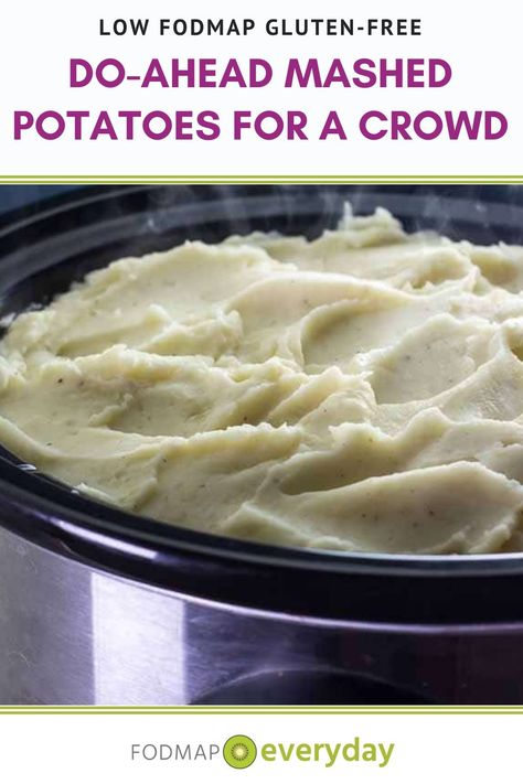 Make Ahead Slow Cooker Mashed Potatoes, Mashed Potato For A Crowd, Crockpot Make Ahead Mashed Potatoes, Keep Mashed Potatoes Warm In Crock Pot, Make Ahead Mash Potatoes Thanksgiving, How To Make Mashed Potatoes Ahead Of Time, Mashed Potatoes For 25 People, Mash Potatoes For A Crowd, Mashed Potatoes Prepared Ahead Of Time