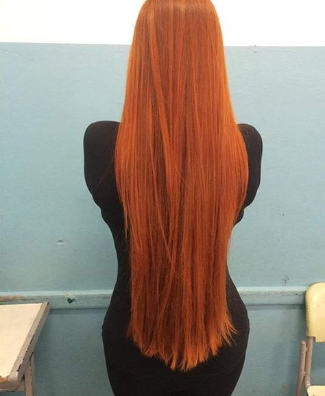 Red Hair Inspiration, Silky Smooth Hair, Rapunzel Hair, Ginger Hair Color, Beautiful Hair Color, Long Red Hair, Super Long Hair, Long Straight Hair, Long Red