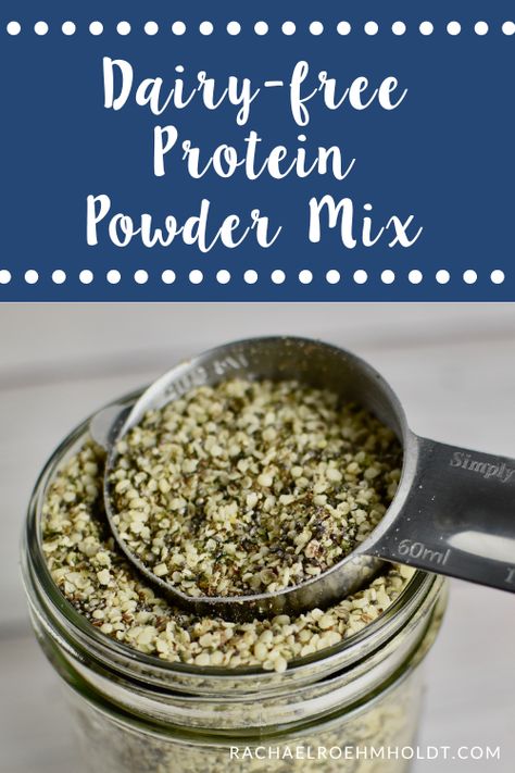 DIY Dairy-free Protein Powder - Rachael Roehmholdt Dairy Free Protein Powder, Homemade Protein Powder, Yogurt Bowls, Dairy Free Protein, Egg Protein, Soy Free Recipes, Dairy Free Yogurt, Dairy Free Eggs, Yogurt Bowl