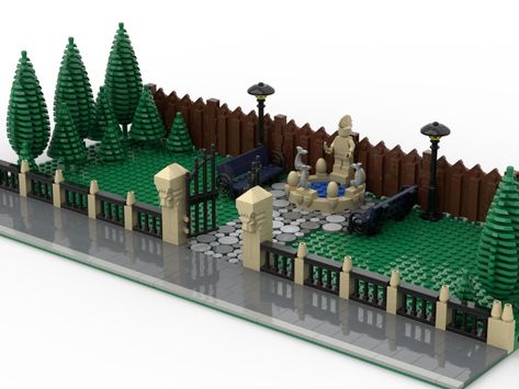 Lego Park, Small City, Modular Building, Geek Life, City Park, Park City, Lego, Building, Design