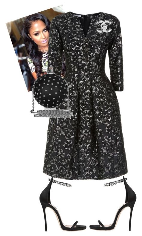 "Attending a Funeral" by cogic-fashion ❤ liked on Polyvore featuring Oscar de la Renta, Dsquared2, Diesel, Christian Louboutin and Chanel Cogic Fashion Church Outfit Black, Cogic Fashion, Church Girl, Church Attire, Church Outfit, Church Fashion, Office Outfits Women, Church Outfits, Licorice