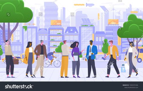 Doodle People, Ads Creative Advertising Ideas, Flat Vector Illustration, Urban Lifestyle, Social Activities, Young Couple, Flat Vector, Ads Creative, Creative Advertising