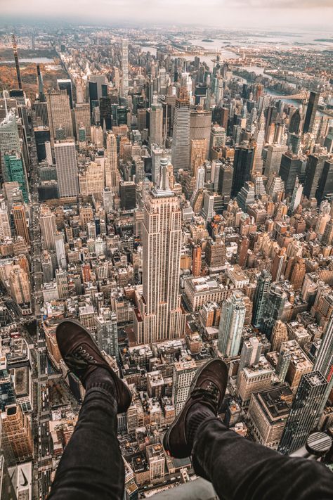 Holiday Inspo, Empire State Building, Helicopter, New York Skyline, The City, New York, Travel