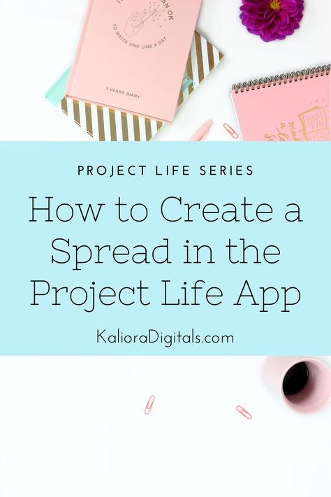 Creating a Spread in the Project Life App Scrapbook App, Science In Everyday Life Project, App Hack, Project Life 6x8, Digital Project Life, Project Life App, Pen Icon, Good Photo Editing Apps, Project Life Scrapbook