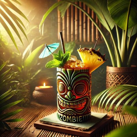 🧉🍍 Unleash the Power of the Zombie Cocktail! 🍹🌴 Looking to shake things up? Our latest blog post dives deep into the legendary Zombie cocktail—a true tiki classic! 🌞 Explore the original, plus these exciting twists: Classic Zombie Recipe 🧉 Spiced Zombie 🔥 Tropical Fruit Zombie 🍊🍍 Pineapple Coconut Zombie 🥥 Zombie Mocktail 🍹 Head to the link in our bio to read the full post and get all the recipes! 🌺 And don’t forget to browse our Home Barware & Unique Glassware and Tiki Mugs collections fo... Zombie Recipe, Zombie Cocktail, Zombie Food, Tiki Mugs, Unique Glassware, Pineapple Coconut, Spice Recipes, Tropical Fruit, Mocktails