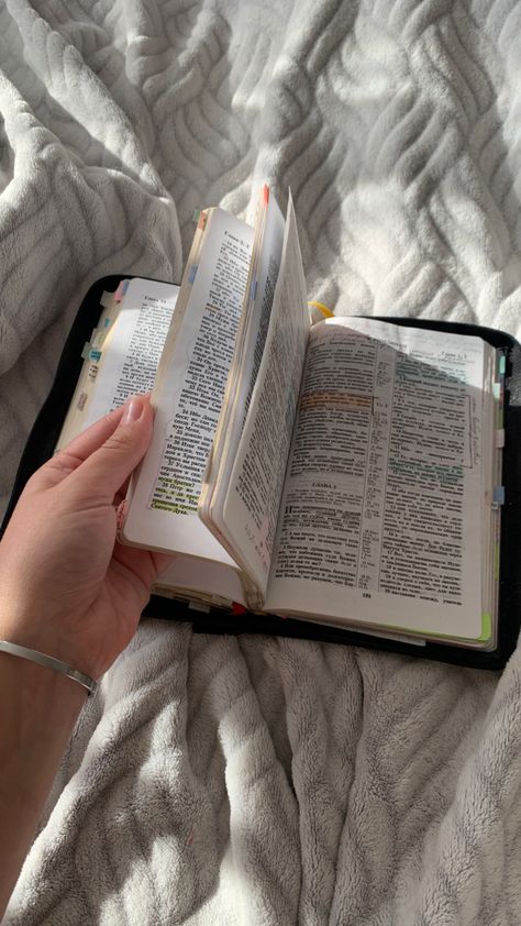 Scripture Study Aesthetic Lds, Holding Bible, Bible Aesthetic, Reading Bible, Journal Bible Quotes, God Centered Relationship, Lds Scriptures, Reading The Bible, Message Bible