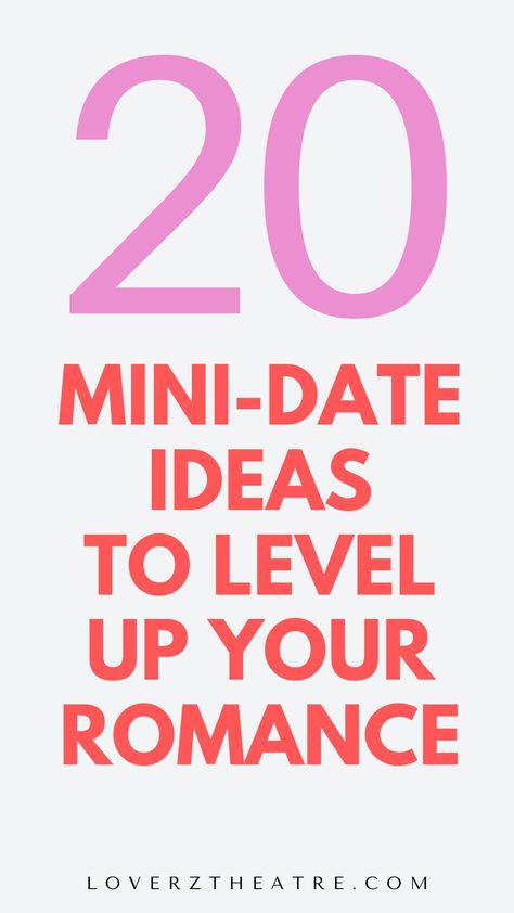 Going on a mini-date with your partner involves having fun and meaningful moments together. This quality time spent together can deepen your love for each other. This is why I have curated these mini-date night ideas for couples that will strengthen your love life. Check out these 20 mini-date ideas to keep the spark alive Spontaneous Dates Ideas, Mini Date Night Ideas, Cute Small Date Ideas, Short Date Ideas, Mini Dates Ideas, Mini Date Ideas For Couples, Mini Date Ideas, Cute First Date Ideas, Cool Date Ideas