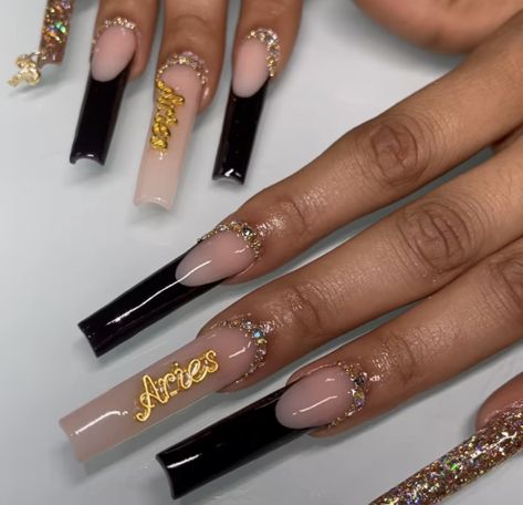 Aries Zodiac Nails, Aries Nails Acrylic, Aries Birthday Nails, Aries Nails, Zodiac Nail Designs, Zodiac Nails, 21st Birthday Nails, Beige Nails Design, Birthday Nail Designs