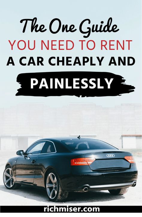 Car Rental Hacks, Rental Car Hacks, Drive Safe Quotes, Rental Hacks, Personal Finance Lessons, Rental Car, Finance Investing, Car Rentals, Cheap Car