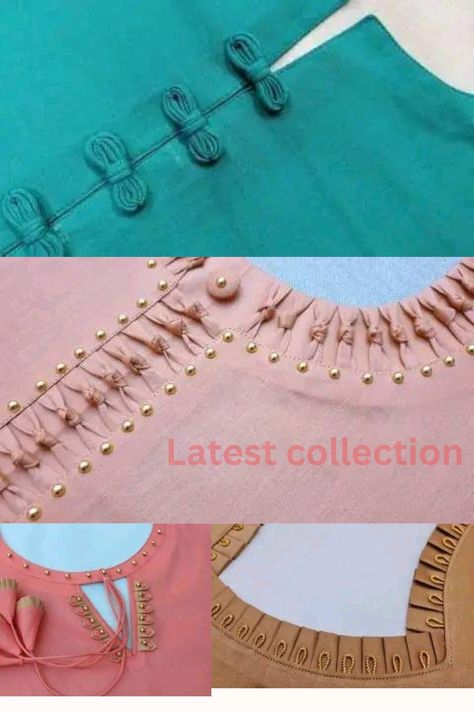 Top style neck designs Neck Patterns For Dresses, Kurti Neck Patterns, Lace Neck Design Kurti, Collar Neck Kurti Design, Stylish Neck Designs For Kurtis, Dresses Neck Designs, Neck Kurti Design, Neck Designs For Women, Stylish Neck Designs