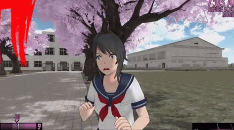 Yandere Simulator Memes, Yendere Simulator, Sims Memes, Yandere Simulator Characters, Ayano Aishi, Anime Kitten, Yandere Girl, Yandere Games, Yumeko Jabami